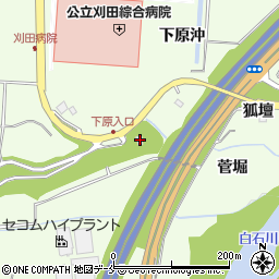 みどり薬局刈田病院前店周辺の地図