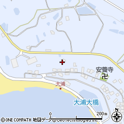 新潟県佐渡市相川大浦1412-6周辺の地図