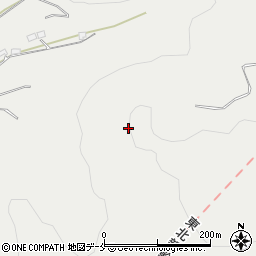 宮城県白石市郡山丸森山周辺の地図