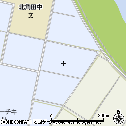 宮城県角田市江尻川原周辺の地図