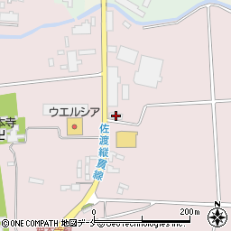 新潟県佐渡市新穂大野1184周辺の地図