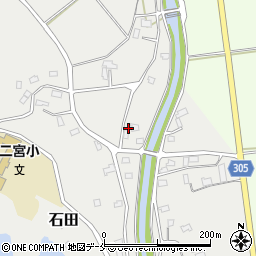 新潟県佐渡市石田208周辺の地図