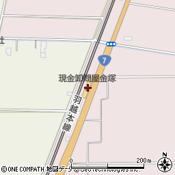 新潟県新発田市貝塚166周辺の地図