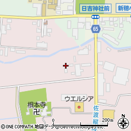 新潟県佐渡市新穂大野1864周辺の地図