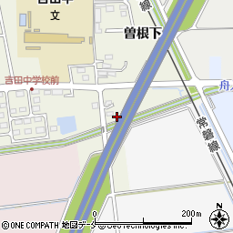 宮城県亘理郡亘理町吉田舟入北周辺の地図