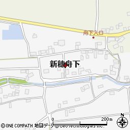 新潟県佐渡市新穂舟下周辺の地図