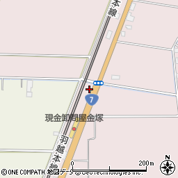 新潟県新発田市貝塚133周辺の地図