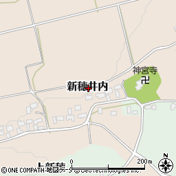 新潟県佐渡市新穂井内周辺の地図