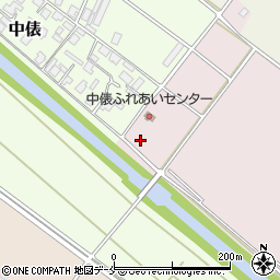 中俵神社周辺の地図