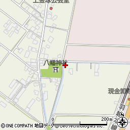 新潟県新発田市金塚323周辺の地図