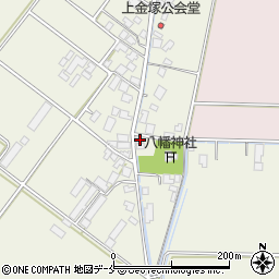 新潟県新発田市金塚356周辺の地図