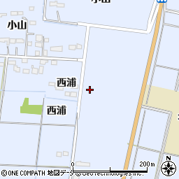 宮城県角田市江尻東浦周辺の地図
