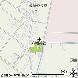 新潟県新発田市金塚359周辺の地図