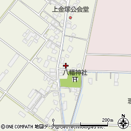新潟県新発田市金塚272周辺の地図