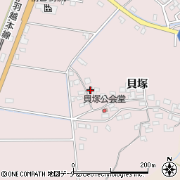 新潟県新発田市貝塚708周辺の地図