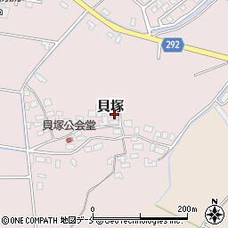 新潟県新発田市貝塚679周辺の地図