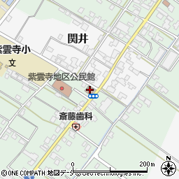 紫雲寺商工会周辺の地図