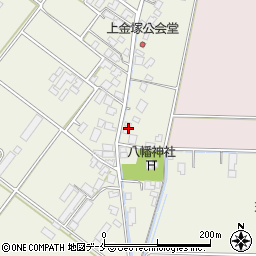 新潟県新発田市金塚358周辺の地図
