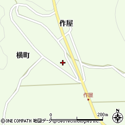宮城県白石市福岡蔵本萩ノ坂周辺の地図