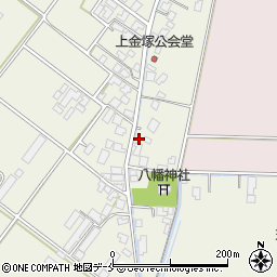 新潟県新発田市金塚361周辺の地図