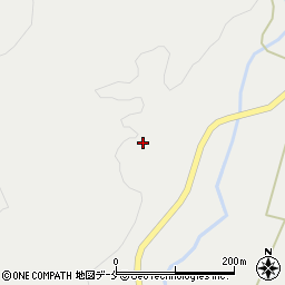 宮城県刈田郡七ヶ宿町漆保周辺の地図