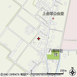 新潟県新発田市金塚599周辺の地図
