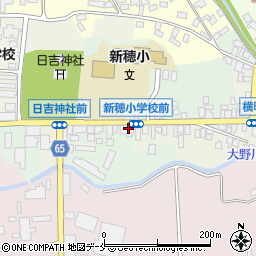 公文式新穂教室周辺の地図