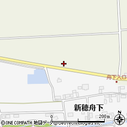 金井新穂線周辺の地図