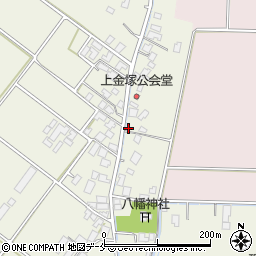 新潟県新発田市金塚373周辺の地図