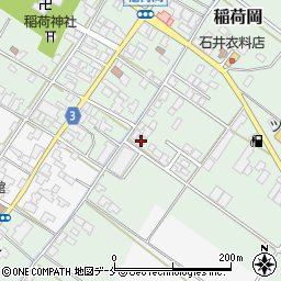 新潟県新発田市稲荷岡743-1周辺の地図