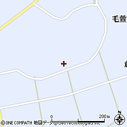 宮城県角田市毛萱倉崎周辺の地図