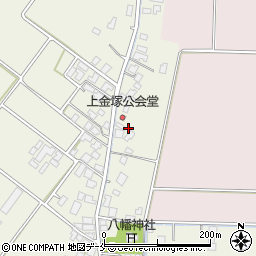 新潟県新発田市金塚401周辺の地図
