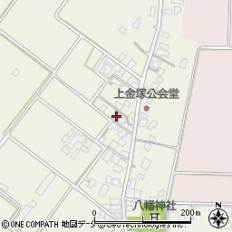 新潟県新発田市金塚585周辺の地図