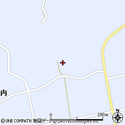 宮城県角田市毛萱十五町周辺の地図