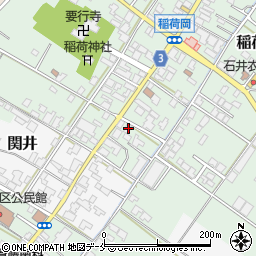 新潟県新発田市稲荷岡2089-2周辺の地図