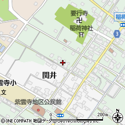 新潟県新発田市稲荷岡2350周辺の地図