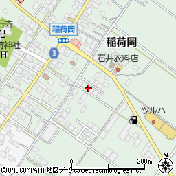 新潟県新発田市稲荷岡788-6周辺の地図