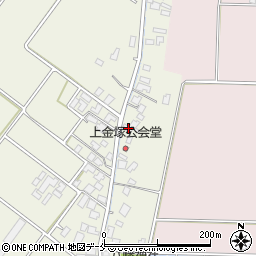 新潟県新発田市金塚403周辺の地図