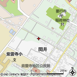 新潟県新発田市稲荷岡2097周辺の地図