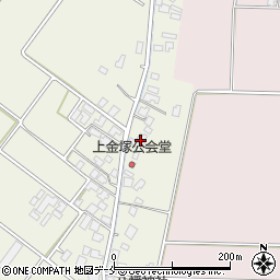 新潟県新発田市金塚427周辺の地図