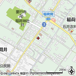 しんきん　紫雲寺支店周辺の地図