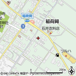 新潟県新発田市稲荷岡788周辺の地図