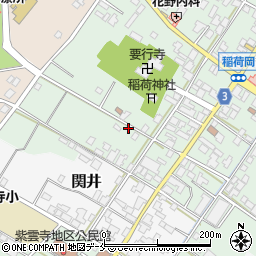 新潟県新発田市稲荷岡2348周辺の地図