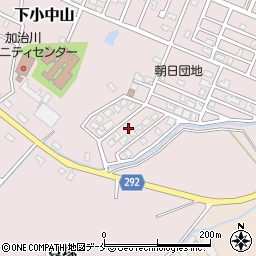 新潟県新発田市貝塚42-21周辺の地図
