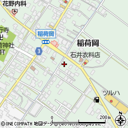 新潟県新発田市稲荷岡1767周辺の地図