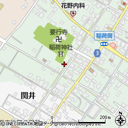 新潟県新発田市稲荷岡2303周辺の地図