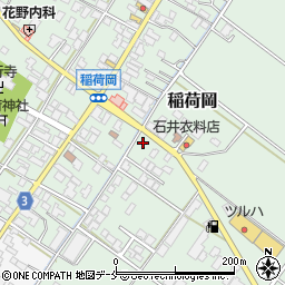 新潟県新発田市稲荷岡1769周辺の地図