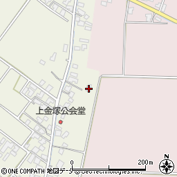 新潟県新発田市金塚106周辺の地図