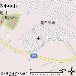 新潟県新発田市貝塚40-17周辺の地図