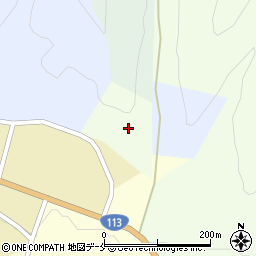 宮城県刈田郡七ヶ宿町水上口周辺の地図